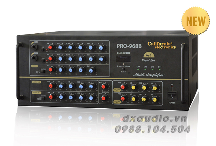 amply california pro 968bluetooth gioi thieu