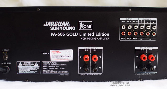 Amply Jarguar 506 Gold Limited