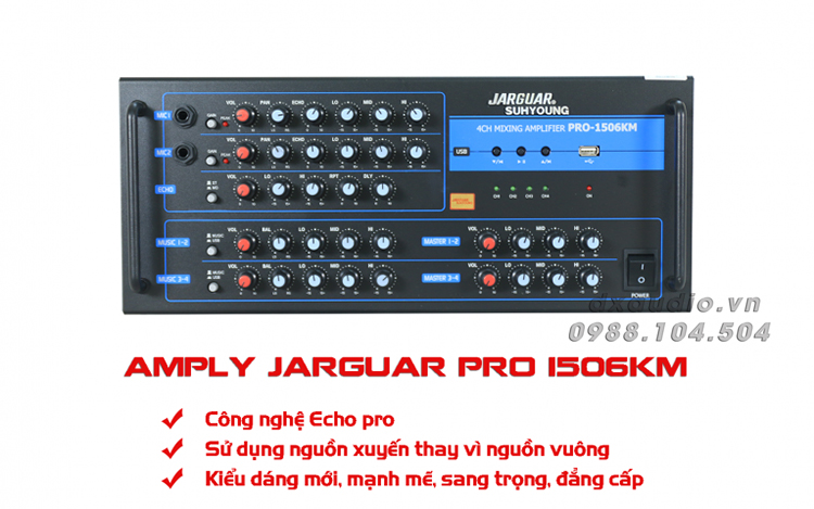 Amply Jarguar Pro 1506KM