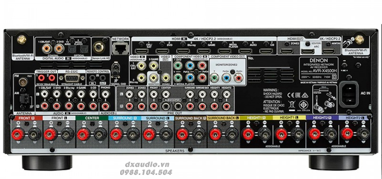 denon avr x4500h 2