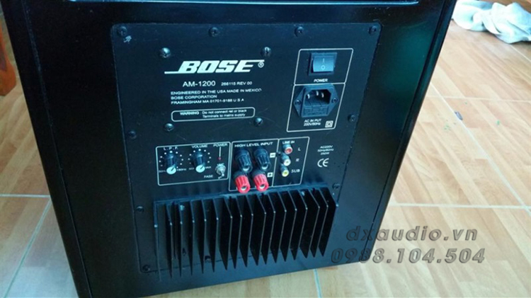 loa sub bose 1200 dac diem