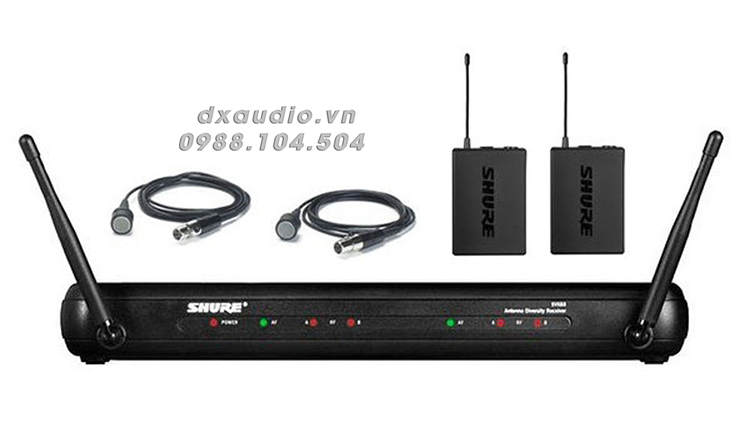 Micro Shure SVX188 - PG185 - SVX1 Cài Áo